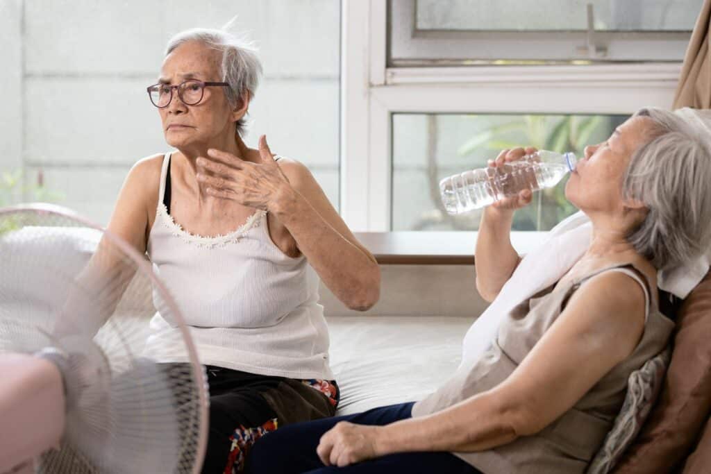 golpe de calor en adultos mayores